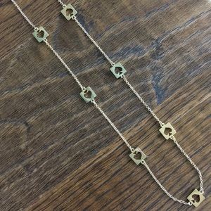 Kate Spade ♠️ Logo Necklace Gold